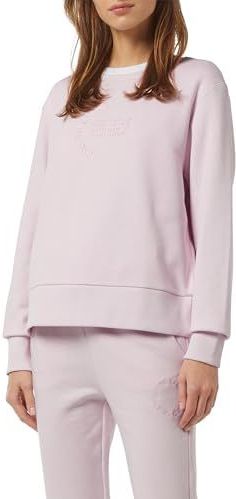 comma casual identity - Sweatshirt - Rosa - Effen - Losse Pasvorm - Lange Mouw