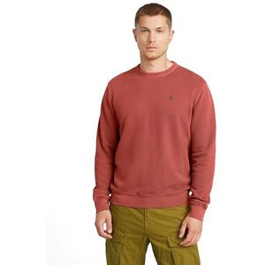 G-STAR RAW Overdyed R-sweater - Rood - Katoen
