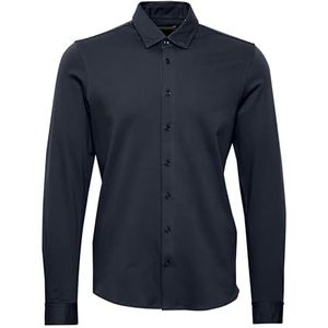 CASUAL FRIDAY Cfarthur Ls Bu Jersey shirt voor heren, 194013/Dark Navy, S