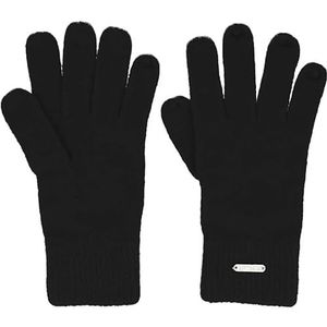 Eisglut Dames Undinel Glove Fleece winterhandschoenen, zwart, M/L (omtrek 20,5-22,0 cm / 7,5-8,0 inch), zwart, M/L (Umfang 20,5-22,0cm / 7,5-8,0 inch)