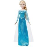 Disney HMG31 The Snow Queen Elsa zingpop in iconische jurk, 3 jaar oud, verschillende kleuren, 1 stuk