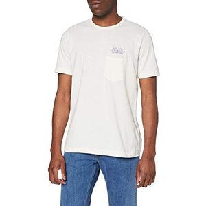 Lee Mens Poster Tee T-shirts, Ecru, M/Tall