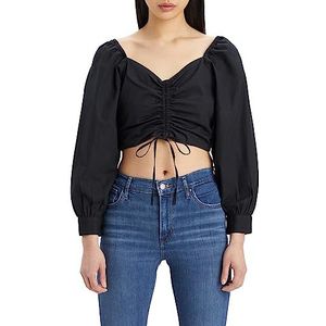 Levi's Dames Devin Blouse, Zwart, S, zwart., S