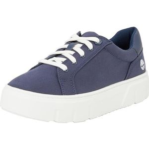 Timberland Laurel Court Sneakers voor heren, marineblauw canvas, 36 EU, Navy canvas, 36 EU Breed