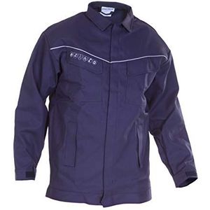 Hydrowear 043422 Moskou Multi Norm FR AST Jack, 64% katoen/35% Polyester/1% antistatische vezels, 3X-grote maat, Navy