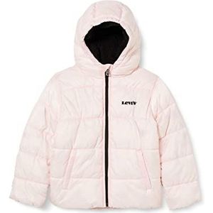 Levi's Kids Girl's Lvg Solid Boxy Fit Puffer bovenkleding, blozende bruid, 3 jaar