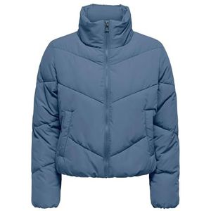 ONLY Dames Onlmaggi Life Solid Puffer Cc OTW bufferjas, Coronet Blue, L