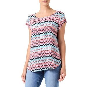ONLY - Onlnova Life - Damesblouse - Roze - Korte Mouwen