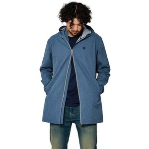 Kaporal, Herenjas, regular fit, lange mouwen, capuchon, model Badox, kleur marineblauw gemêleerd, maat XXL, Navy Melanged, XXL