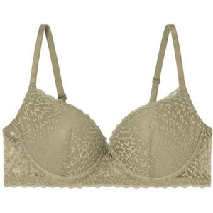 Women'Secret Push-upbeha, theegroen, 90B, Khaki (stad), 90B