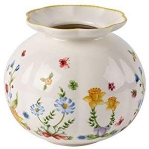 Villeroy en Boch Spring Awakening Grote vaas, porselein, geel/groen/rood