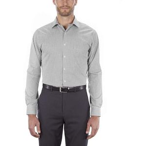 Van Heusen - Herenoverhemd - Graniet - Regular Fit - Flex Stretch - Geruit