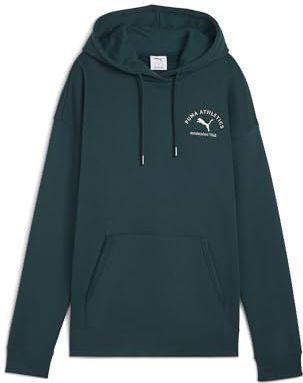 PUMA Class relaxte hoodie voor Dames, Groen, Maat XXS