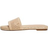 TOMMY HILFIGER - Muiltjes - Cappuccino - Gerecycled Materiaal - Blokhak