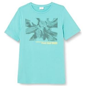 s.Oliver Jongens T-shirt, korte mouwen, Turquoise 6632, 164 cm