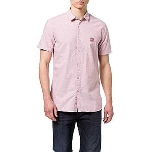 BOSS Heren Shirt, Licht/Pastel Roze689, L