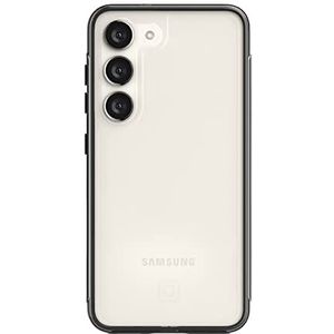 Incipio Organicore Clear Series Case voor Samsung Galaxy S23, 100% gecertificeerd composteerbaar met 4,3 m valbescherming - houtskool/helder (SA-2050-CHLC)