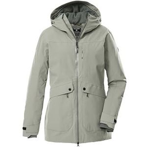 Killtec - KOW 16 WMN PRK - Functionele Parka - Grijsgroen - Water- en Winddicht