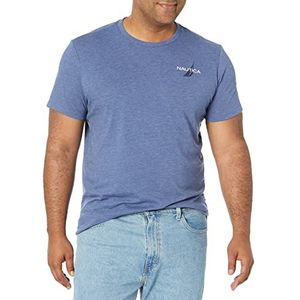 Nautica Men's Short Sleeve 100% Cotton Classic Logo Series Graphic Tee