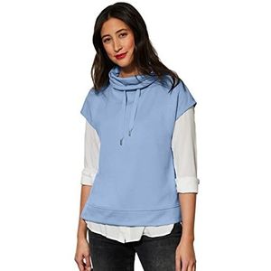Street One Dames A302136 Pullunder Sweat, Light Lake Blue, 42, Light Lake Blue, 42