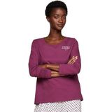 Tommy Hilfiger Uw0uw05224 Lange Mouw Pyjama T-shirt