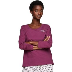 Tommy Hilfiger Uw0uw05224 Lange Mouw Pyjama T-shirt