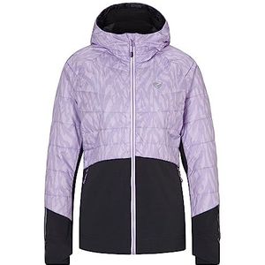 Ziener NACANA Hybride/Actief Jacket voor dames | ademend, winddicht, wol, bladeren lila print, 46