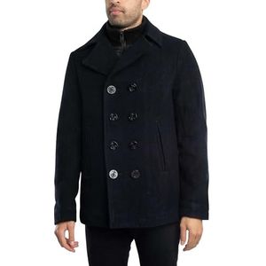 Schott Cyclone 2 Jassen Heren Marine - XXL - Mantel Jassen Outerwear