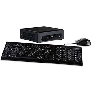 Captiva Power Starter NUC I53-790 | Intel Celeron J4005 | Intel UHD 600 | 4GB DDR4 RAM | HDD 1TB | zonder besturingssysteem | Office PC incl. muis en toetsenbord | Mini PC | Silent | Intel NUC