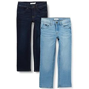 NAME IT Jongens Jeans, donkerblauw (dark blue denim), 92 cm
