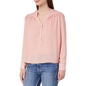 FENIA Dames slip blouse 17215632-FE02, roze, L, roze, L