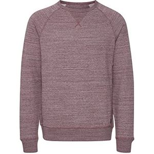 Blend BHAlton Sweatshirt voor heren, trui met ronde hals, bordeauxrood (wine red 73812), L