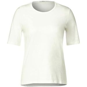 Cecil Dames NOS Basic ronde hals, Vanilla White, XL