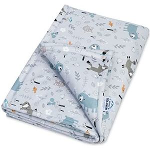 Julius Zöllner Jersey Deken Ongevoerd in 100% Katoenen Jersey - Afmetingen: 70 x 100 cm - Gemaakt in Duitsland - Oeko-Tex Standard 100 Gecertificeerd - Smart Friends