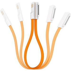 Vojo 706541-APP30-O USB-kabel voor iPhone 3/3S/4/4S, 30-polig, oranje