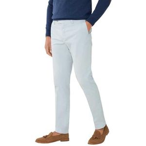 Hackett London Heren Fine Pop Streep Broek, Blauw (hemelsblauw), 42W/30L, Blauw (Sky Blue), 42W / 30L