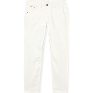 Cream LotteCR Plain Twill-Coco Fit Jeans, Chalk, 27 dames