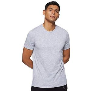 Armani Exchange A|X Heren Classic Cotton Crew Tee playera Clásica Algodón. T camiseta Clássica De Algodãoklassisches T-Shirt Aus Baumwolle, Lichtgrijs (B09b Heather Grey 3929), M