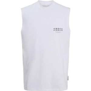 Jcorecharge Front Branding Tank Top, wit (bright white), S