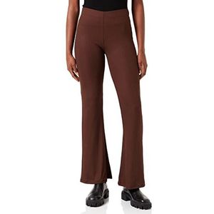 Bestseller A/S Pctoppy Mw Flared Pant Noos broek voor dames, Chicory Coffee, S
