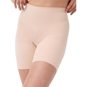SPANX Shapewear voor dames Tummy Control Power Short (normale en grote maten), Soft Nude, 4XL