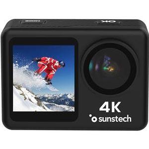 Sunstech - Adventure4K - Sportcamera - Ultralicht - Waterdicht - Geïntegreerde Wifi en Micro