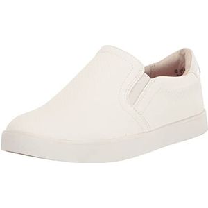 Dr. Scholl's Shoes Dames Madison Sneaker, White Snake, 9 UK, Witte slang