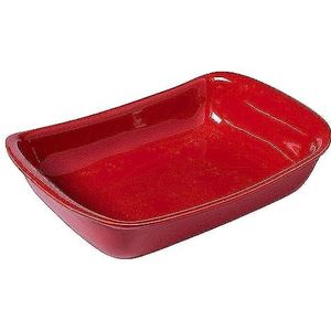 Pyrex Supreme Bakplaat Keramisch, Rood