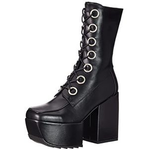 LAMODA - Mutual Agreement Chunky Platform Boots, EU 36, Black PU, 36 EU