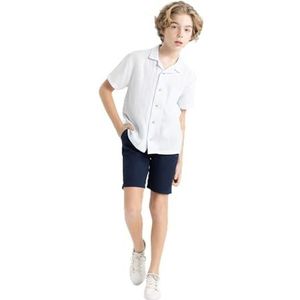 DeFacto jongens shorts, Donkerblauw, 5-6 Jaar