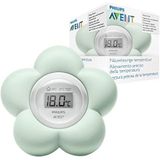 Philips Avent Digitale Thermometer - Bad en slaapkamerthermometer - Waterdicht - Blijft drijven - Veilig om mee te spelen - SCH480/00