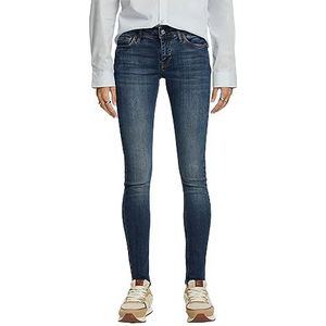 ESPRIT Low-Rise Skinny Jeans, Blue Medium Washed., 25W x 30L