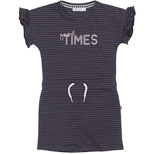 DIRKJE Girls Casual Jurk, Navy, 104