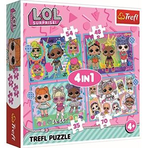 LOL Surprise (4-in-1) Puzzel - Fashionable Dolls